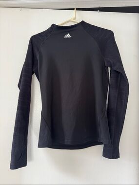 adidas Black Long-Sleeve Training Shirt